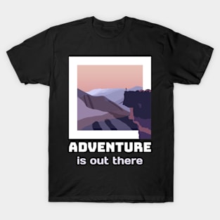 Adventure Is Out There Hiking T-Shirt